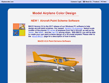 Tablet Screenshot of airplanecolor.com